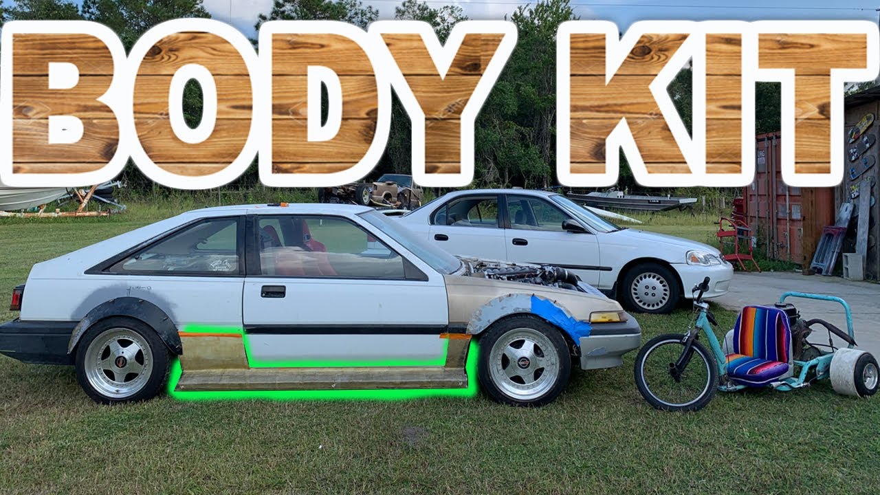 How to Make Your Own Body kit With Wood and Fiberglass - YouTube