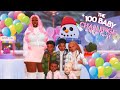 HUGE Birthday Party!🎂🥳 (2hr Special!)✨The 100 Baby Challenge with INFANTS!👶🏾🍼 (The Sims 4) #12