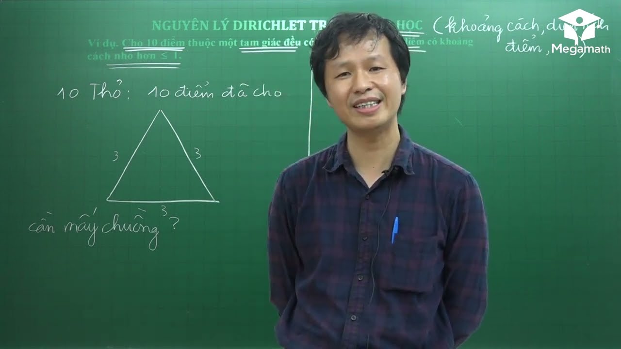 Bồi dưỡng HSG Toán 7 - 8 - 9 - Nguyên lý Dirichlet trong hình học - Thầy Nguyễn Văn Minh