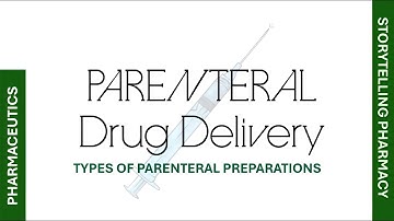 Types of Parenteral Preparations (Parenteral Dosage Forms) - Pharmaceutics
