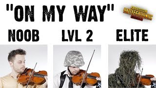 PUBG Mobile Noob to Elite: “On My Way” Cover - Alan Walker Resimi