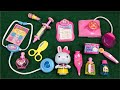6.5 Minutes Satisfying with Unboxing Pink Rabbit Doctor Set ASMR (No Music)