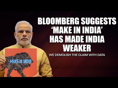 Bloomberg suggests that India has grown militarily weaker due to Make In India