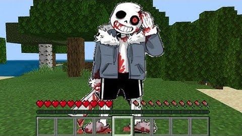 PsychopathTale - Sans  [Minecraft command block costume with ability]