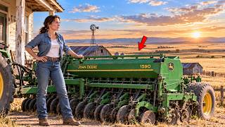 They Mocked A Woman's John Deere 1590 Drill — Until Her Seeds Survived the Worst Drought.