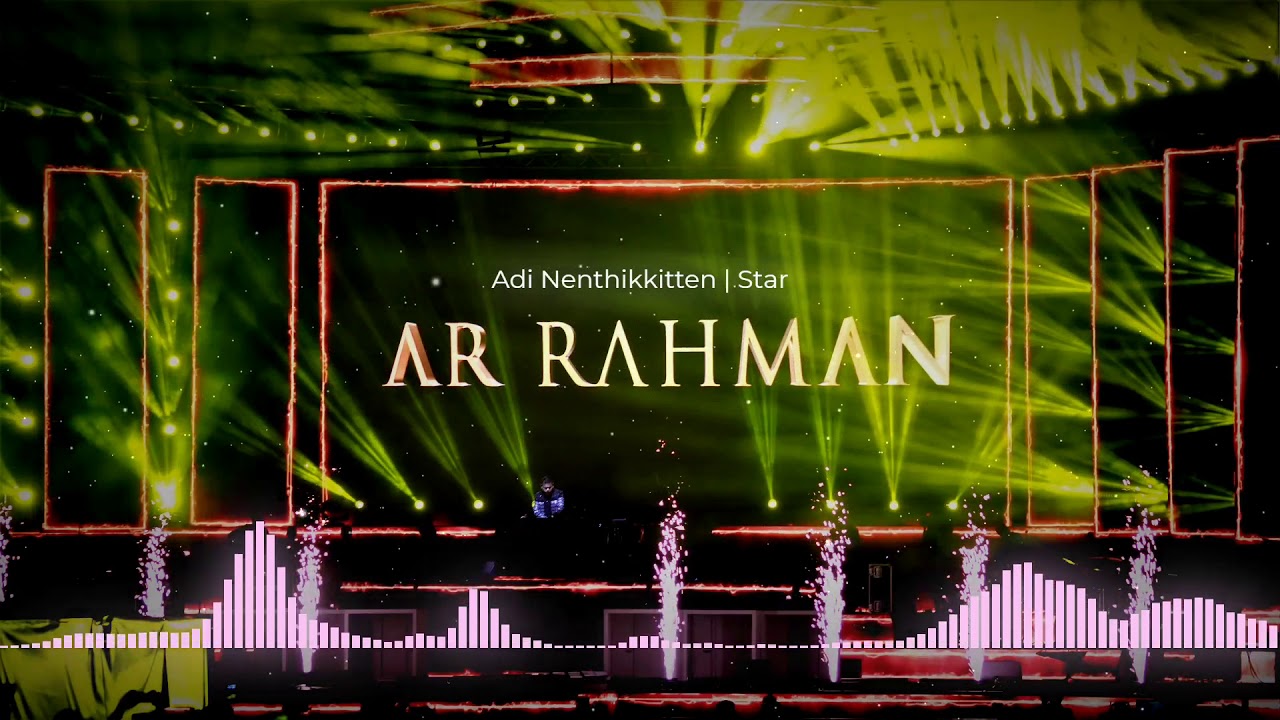Nenthukitten High Quality Audio Song  Star  AR Rahman Hits Songs Visualizer
