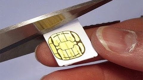 Turn your normal (Mini) SIM Card into a (Micro) SIM Card for iPad / iPhone 4 & Giveaway