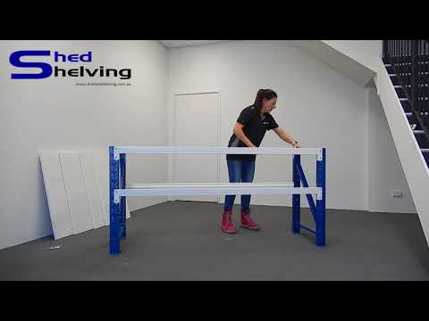 How to Assemble Shed and Shelving Longspan Workbench