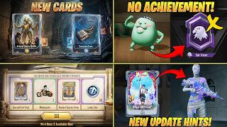 🤔 BGMI NEW CARDS REVEALED || MUMMY SPIN HINTS? || CATHY COMPANION ACHIEVEMENTS?