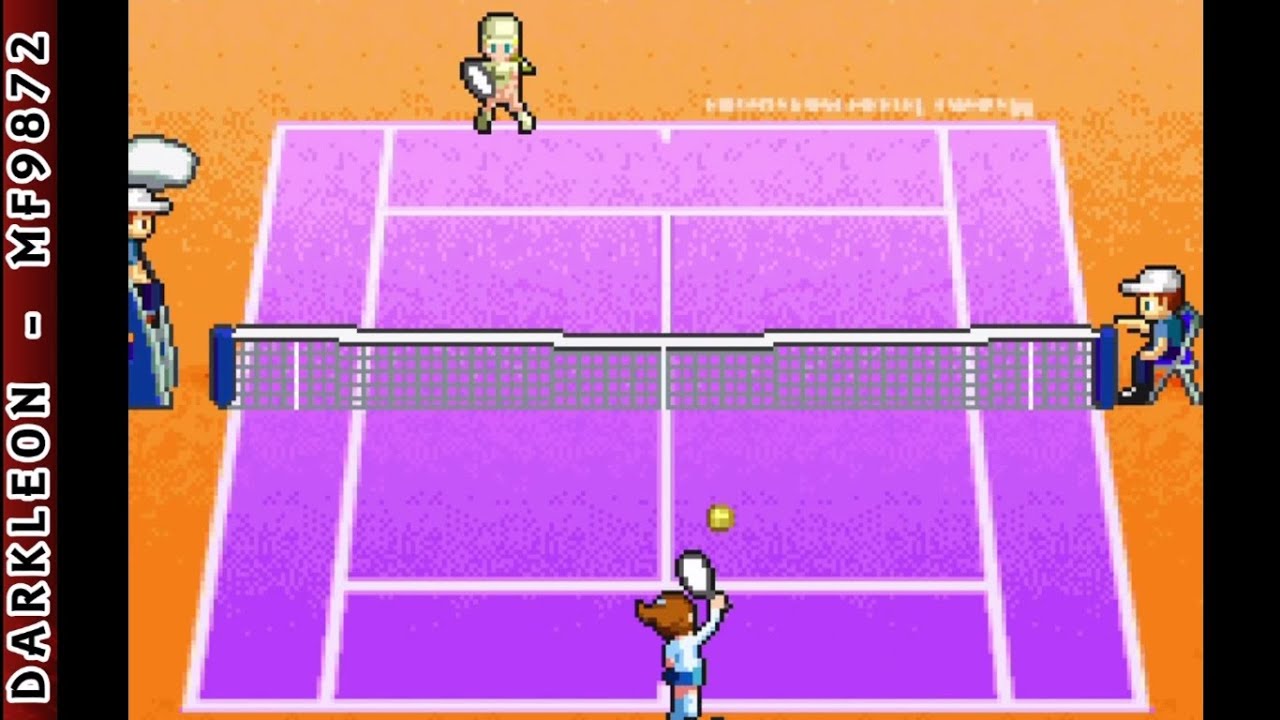 Game Boy Advance - WTA Tour Tennis © 2002 Konami - Gameplay - YouTube