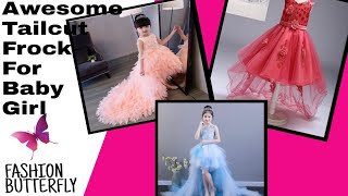Awesome Tail Cut Frock For Baby Girl Fashion Erfly