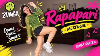 Rapapari Got Me Dancing Like THIS! 💃🔥 | Zumba Dance #zumba #zumbafitness #merengue #zumbadance #fit 