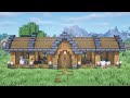 【マインクラフト】動物小屋の作り方【Minecraft】How to Build a Barn for Animals【マイクラ建築】