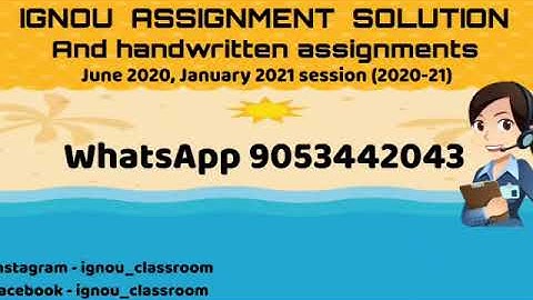 Ms 09 solved assignment 2021 || ignou assignment solution || ignou