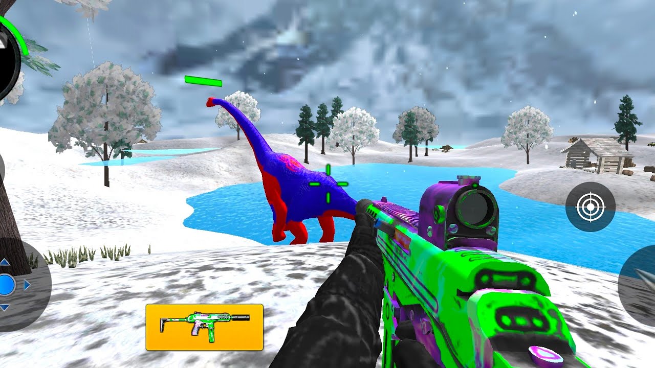 Wild Animal Hunter 3D - Dinosaur Hunter Game - Android Gameplay 