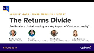 #ReturnsReport: Lunch n' Learn: The Returns Divide