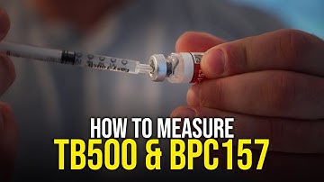 How to Measure and Inject Recovery Peptides BPC-157 and TB-500 (The Wolverine Stack)