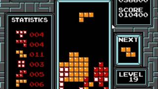 NES Tetris - B Type - Level 19 Height 3 Complete!