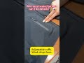 Who says a heated jacket can't have great details?