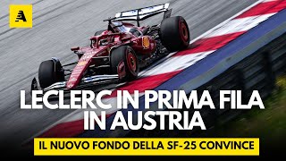 F1. FERRARI, LECLERC in PRIMA FILA in Austria. Ecco perché la nuova SF-25 è PROMOSSA