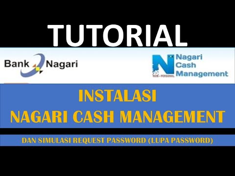 Cara Instal Internet Banking Bank Nagari (Nagari Cash Management-NCM) - Tutorial