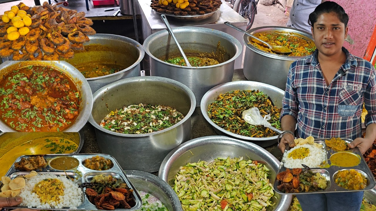 BEST Unlimited Meal in Bhubaneswar UNBELIEVABLE Price Start Rs.70/- | Indian Street Food