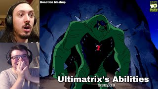 Ultimatrixs Abilities Reaction Mashup Ben 10 Alien Force S3Ep19