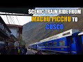 Train Ride From Machu Picchu Aguas Calientes To Ollantaytambo Cusco Cab Ride 