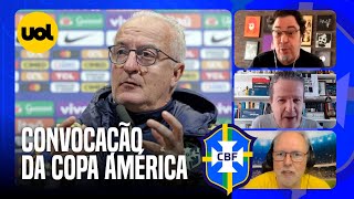 🔴 CONVOCAÇÃO SELEÇÃO BRASILEIRA AO VIVO: DORIVAL JR ANUNCIA LISTA PARA A COPA AMÉRICA E DÁ COLETIVA