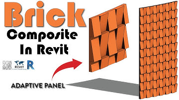 Composite Brick Wall in Revit | Adaptive Panel