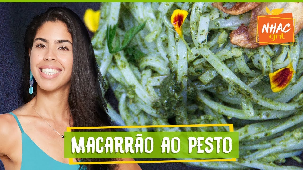 Macarrão de Arroz ao molho pesto | Bela GIl | Bela Cozinha