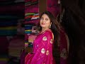 Magenta Pink Gandaberunda Designer silk saree