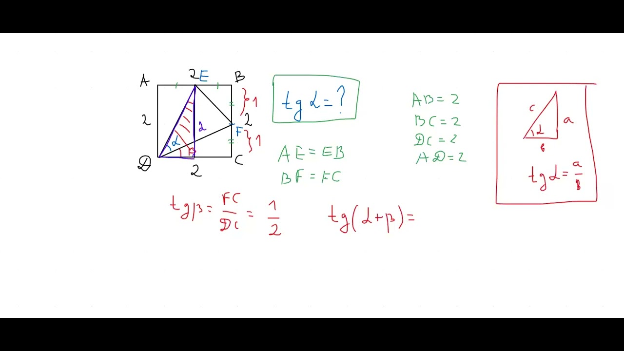 Геометриялық есептің шығару жолы