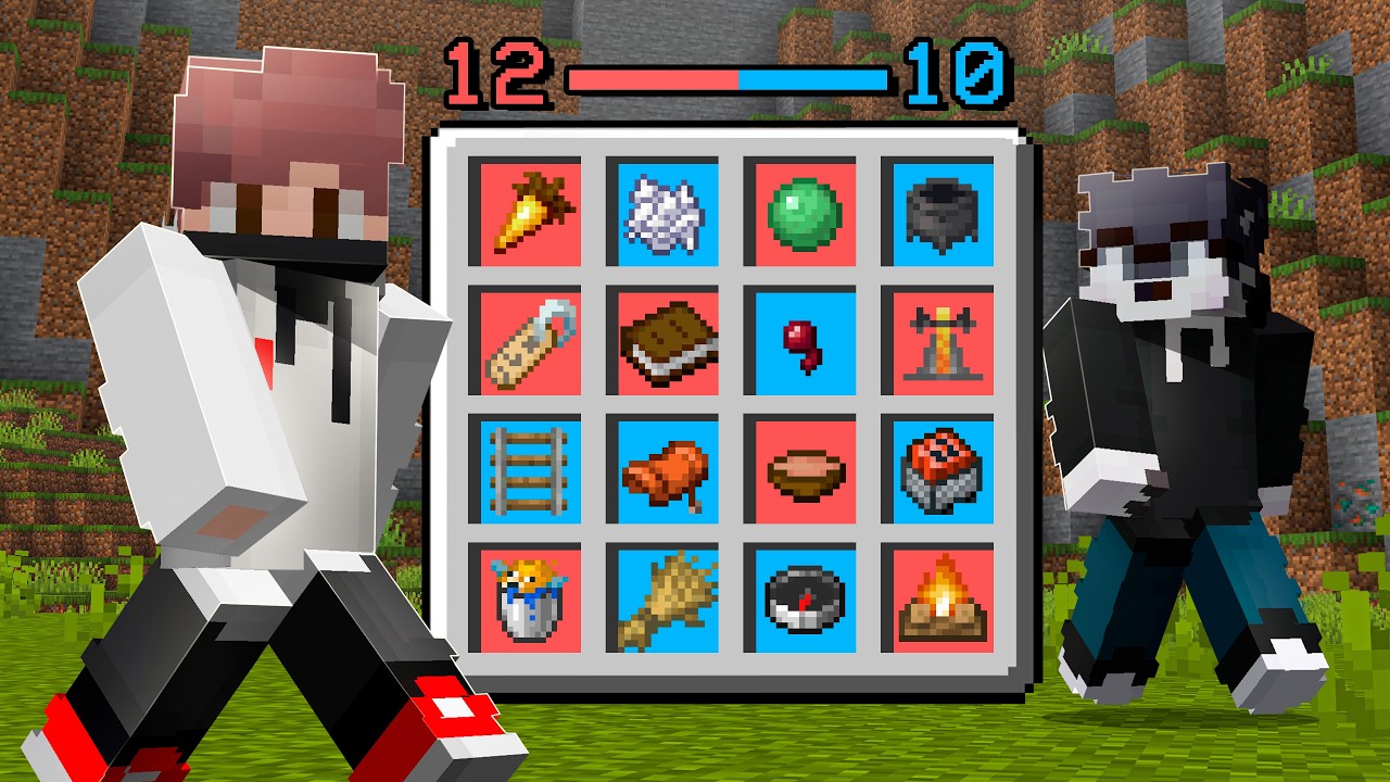 el PRIMERO en CONSEGUIR el OBJETO GANA en MINECRAFT