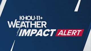 Tracking rain, high water spots across Houston