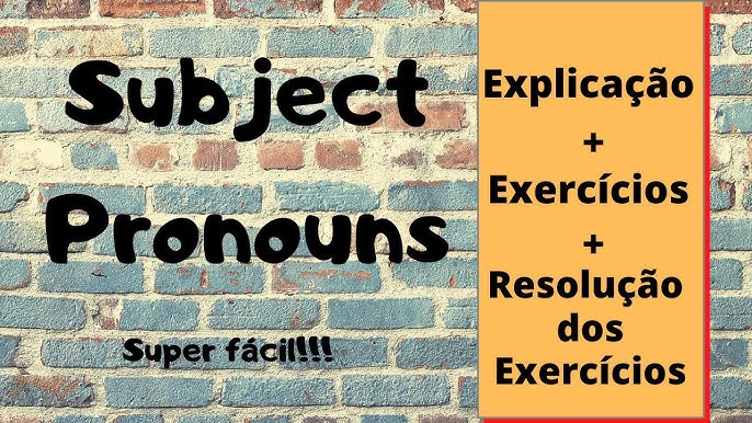 Pronouns - Pronomes em inglês - Brasil Escola