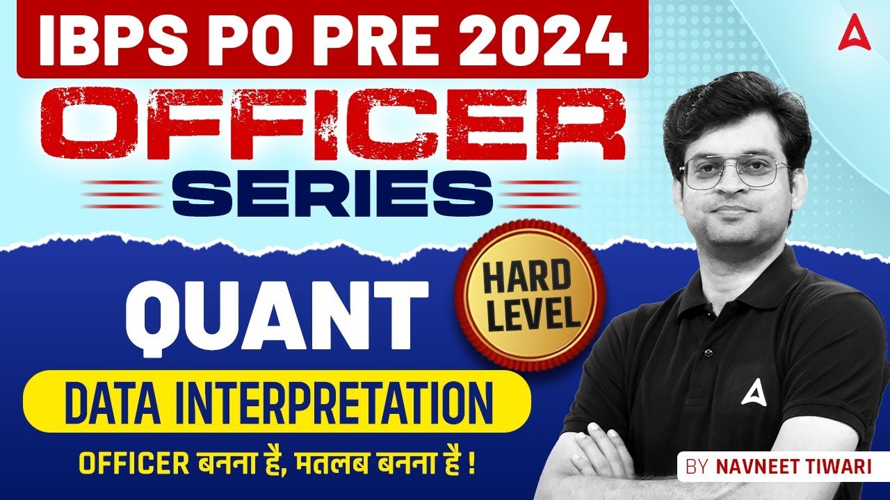 IBPS PO 2024 | Quants Most Data Interpretation Hard Level | IBPS PO ...