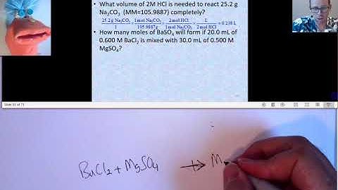 Using Molarity as a Conversion Factor