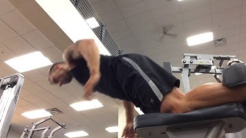 Hamstring push-ups