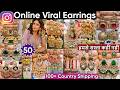 Latest Trending Celebrity Designer Earrings Collection 2026 | Kashmiri Earrings, Jhumka & Earrings