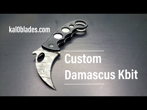 Emerson Knives Collection  -  Ernest Emerson Custom Damascus Karambit