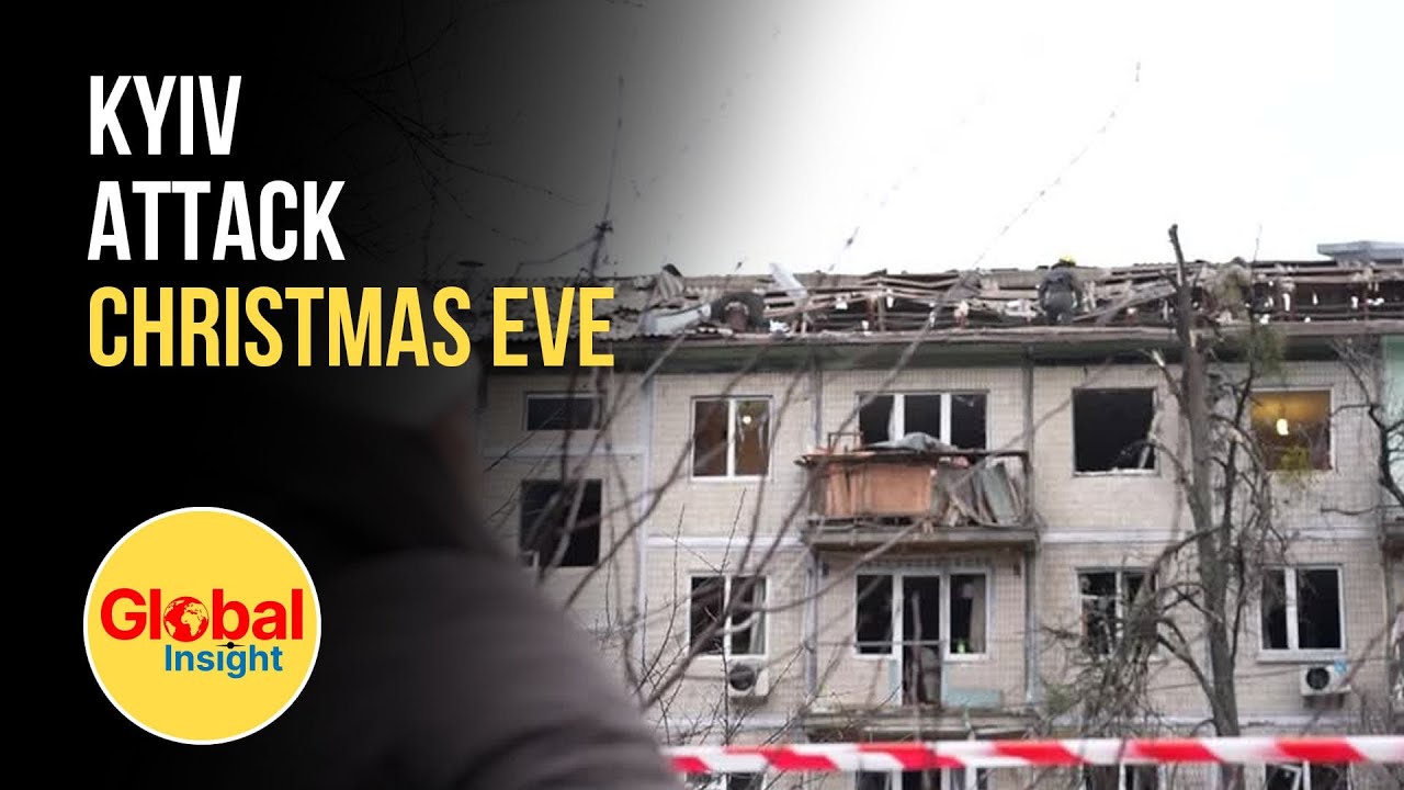 Russian Attack Injures Five in Kyiv on Christmas Eve | Russian | Global Insights