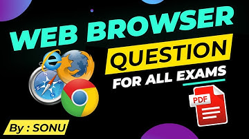Web browser MCQ questions and answers WWW internet for computer related competitive exams with pdf