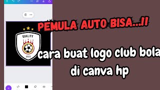 How to create a football club logo on Canva mobile