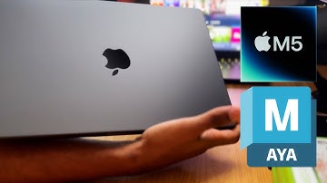 Maya op M5 Apple Chip - M5 MacBook Pro 14"