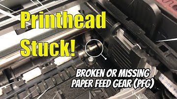 Printhead Stuck on the Right - Carriage Jam for HP OfficeJet Pro 6958, 6968 6978 Printer PFG
