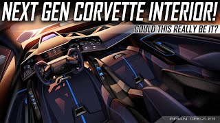 Next Gen 2025 Corvette Interior | Yoke Steering Wheel Coming?!