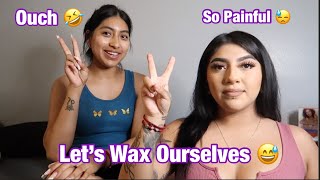 Waxing Our Armpits 😅 *PAINFUL*