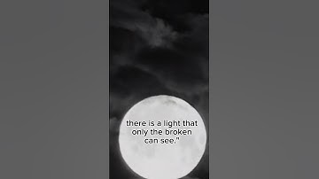 In Darkness, let there be Light