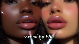 VIRTUAL LIP FILLER! Desired Lips! Affirmation Meditation Supraliminal Subliminal